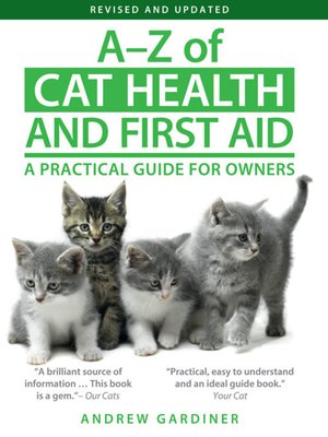 cover image of A-Z of Cat Health and First Aid